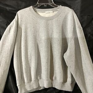 Good American sequin sweatshirt